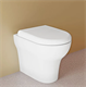 Zentrum NEO Vitra 7785B003-0075 Vaso a pavimento filo muro SmoothFlush bianco 52 cm