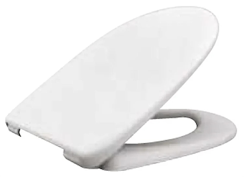 Dinoplast Esedra Sedile Termoindurente bianco cerniere inox soft close