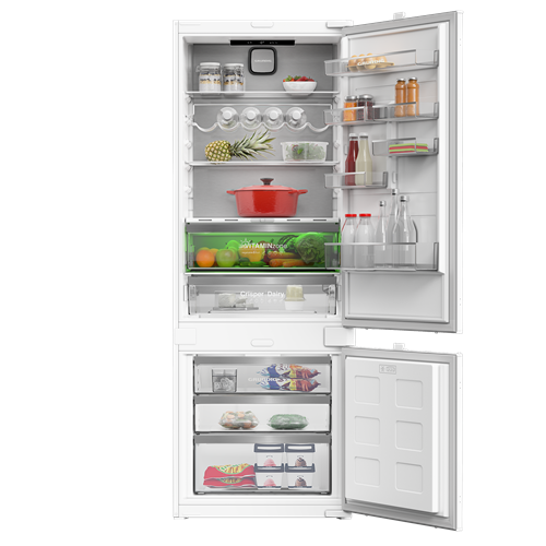 GRUNDIG GKNI56930FN Frigorifero Combinato da Incasso Total No Frost H 193,5 cm