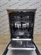 Candy Rapidò CF 5C7F1X, Lavastoviglie 60 CM, 15 Servizi, Digitale, Wi-Fi, 8 cicli, Speciale 35´, Terzo Vassoio, 47DB, Indicatore Sale e Lucidante, Maxi - Ladle, Home Differito 23h, Inox