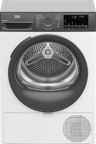 Beko BMEUT481SAI: Asciugatrice 8kg, A+++, Inverter Bianco