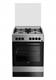 Beko FSE62110DX Cucina 60 x 60, 4 Fuochi a Gas + Forno Elettrico, Classe Energetica A, Acciaio Inox