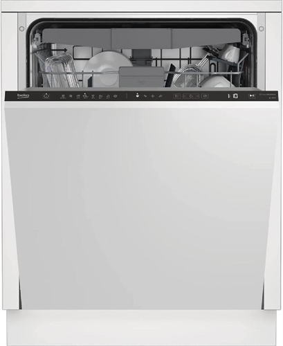 Beko BDIN38521Q Lavastoviglie da Incasso 15 Coperti Classe energetica E Incassata a Scomparsa Totale 60 cm con AquaFlex