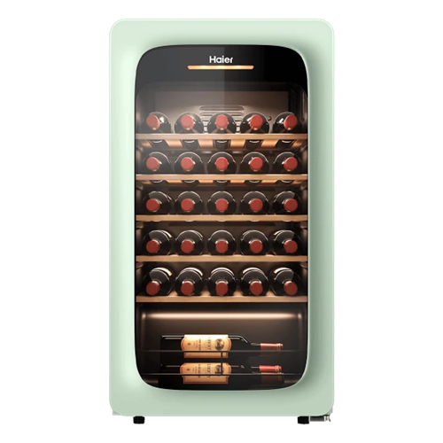 Haier JC-90WGHSC1 Cantina vino 33 bottiglie verde pastello