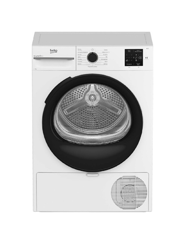 Beko MWBMT392B Asciugatrice cm. 60 - capacità 9 kg - bianco