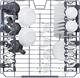 Haier XF 5C4M1X Lavastoviglie Libera installazione 15 coperti classe C Acciaio inox
