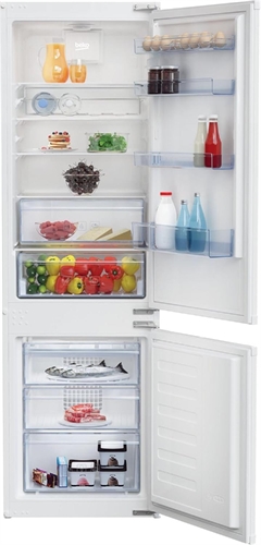 Beko BCSA285K4SN1 frigorifero con congelatore Da incasso 271 L E Bianco