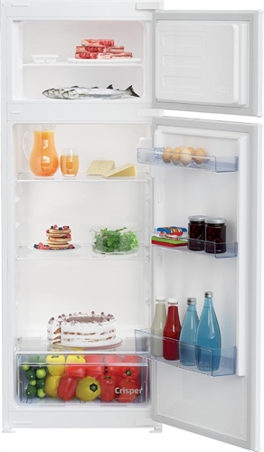 Beko BDSA250K4SN Frigorifero doppia porta da incasso, Statico, 144 cm