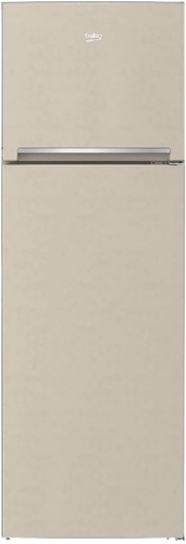 Beko RDSA310M40BN - Frigorifero doppia porta, 306 litri, Statico, Beige, Classe energetica E