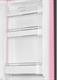 Smeg Selection FAB32RPK5 50'S Style Frigorifero con congelatore a libera installazione cm 60 h 197 - lt. 331 - rosa