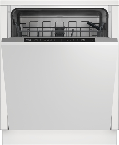 Beko DIN34320 Lavastoviglie Da Incasso a Scomparsa Totale 13 Coperti Classe Energetica E 4 Programmi Mezzo Carico Flessifibile 59.8 cm