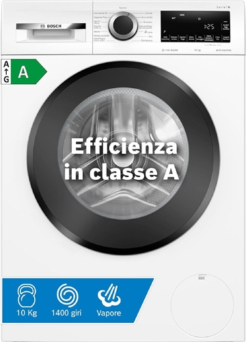 Bosch WGG254Z0II LAVATRICE, Caricamento frontale, 10 kg, 58,8 cm, Classe A