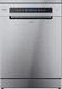 Candy CF 3C7F0X - Lavastoviglie, n° 13 coperti, inox, 597x598x850 mm [Classe Energetica C]