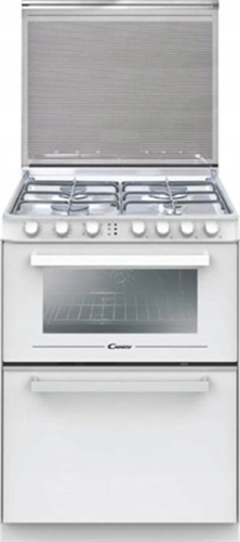 Candy TRIO4GWNT/1 Cucina da accosto cm.60 - 1 forno elettrico - 4 fuochi a gas - 1 lavastoviglie - bianco