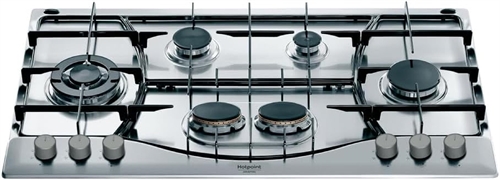 Hotpoint Ariston PHN 962 TS/IX/HA Piano cottura a gas  finitura inox da 90cm