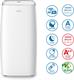 ARGO Milo Plus, Climatizzatore Portatile con pompa di calore 13000 BTU/H, Con funzione riscaldamento