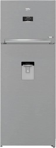 Beko RDNE455E40DXBN - Frigorifero doppia porta, 455 litri, No Frost, Inox, Classe energetica E