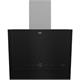 Beko BHCA67841BBHSI, connettività Hob2Hood, illuminazione LED, controllo touch, spegnimento automatico, classe A++, vetro nero