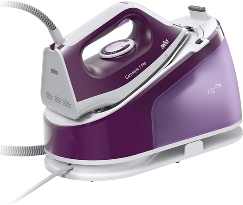 Braun Carestyle1 IS1514VI, 5 Anni di Assistenza, Ferro Generatore di Vapore, Carica Continua, Termostato Regolabile, Tanica 1.7L Removibile, Autospegnimento, Colpo Vapore 380g/min, Sistema Sicurezza
