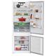 Beko BCNE400E40SN Frigorifero da Incasso Combinato Total No Frost, Altezza 194 cm - Larghezza 70 cm, Classe Energetica E, 370 Litri, Inverter