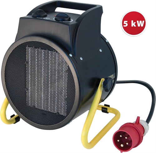 Stak Generatore d’Aria Calda Ceramica con Ventola – Potenza 3kW - Riscaldamento Rapido, Design Compatto, Termostato di Sicurezza – Ideale per Cantieri ed Ambienti Temporanei