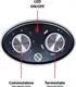 Velamp - PR156 Generatore di aria calda ceramico, 2000W, base oscillante. Bianco