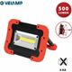 IS590 Torcia Proiettore da lavoro LED COB a pile 500 lumen Orientabile
