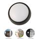 Velamp UBLO2 Plafoniera LED impermeabile (IP54) – 700 lumen luce bianca naturale 4000K - Ideale per montaggio all’esterno – Doppia cornice intercambiabile bianca e nera