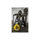 Bobina elettrica da cantiere, 4 prese francesi, H07RN-F 3G2,5mm2, 25m, NF, CE - IP44