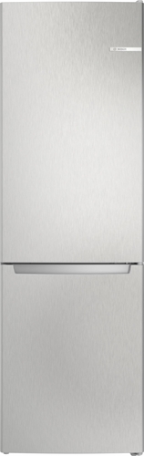 Bosch Serie 2 KGN36NLEA Frigorifero Combinato da libera installazione 186 x 60 cm Metal look Classe E