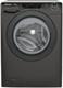 Candy Ultra Hygiene HES12104TWMBB6-S lavatrice Caricamento frontale 10 kg 1200 Giri/min Nero