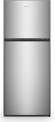 Hisense RT488N4DC2 Frigorifero Doppia Porta, Libera Installazione, h 172 cm, Capacità 381 Lt, Classe Energetica E, Acciaio Inox