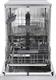 Candy CF 4E4F0X lavastoviglie 600 mm, Classe E