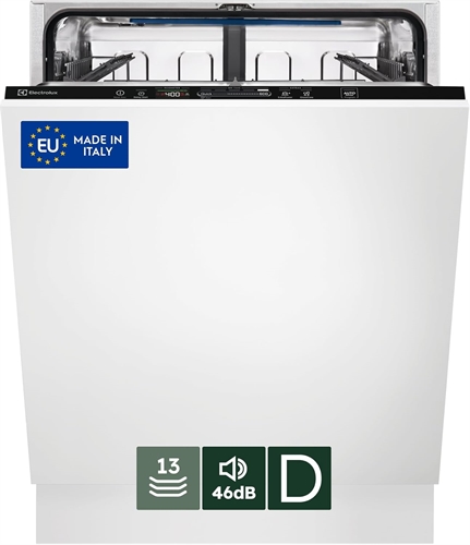 Electrolux EES47311L Lavastoviglie Integrata Totale RealLife 60 cm, Comandi QuickSelect, Tecnologia AirDry, 13 coperti