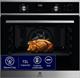 Electrolux LOC5H40X2 Forno da Incasso Serie 600 SteamCrisp, 72 L, Multifunzione con Cottura a Vapore, Classe A, Pulizia AquaClean, Display LED