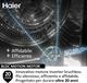 Haier HW90-BP14939-S Serie 3, Lavatrice a carica frontale 9 KG, Libera Installazione, Classe A, 1400 giri, Opzione Vapore,