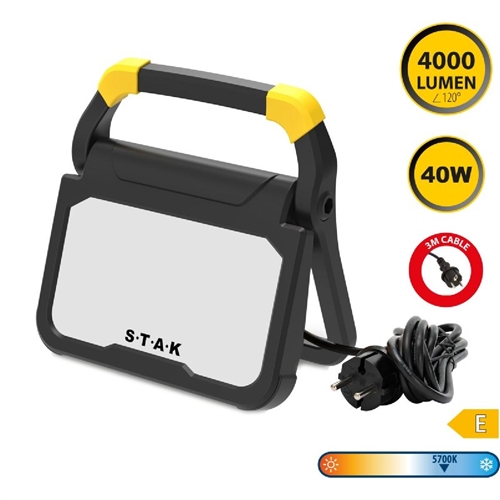 S.T.A.K - X BLAST STA40 Faretto LED Stak X-BLAST 40 W 5700 K 4000 Lm