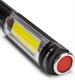 Velamp IN256 Torcia Led in alluminio cob 3w + flash rosso magnete big daddy