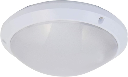 Velamp PTLEDIK-27 Plafoniera e27 tonda diametro 27cm ip54 ik10 per esterni.