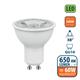 Velamp LB158-30K Lampadina LED SMD, attacco Spot GU10, 230 V, 8 W/650 lm, 3000 K, fascio luminoso 38 gradi ( Scatola da 200 Faretti )