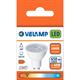 Velamp LB158-30K Lampadina LED SMD, attacco Spot GU10, 230 V, 8 W/650 lm, 3000 K, fascio luminoso 38 gradi ( Scatola da 200 Faretti )
