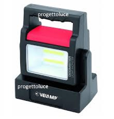 Velamp IR688 Faro LED COB Ricaricabile 6w