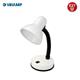 Velamp TL1201-B Lampada da tavolo con attacco e27 charleston bianco