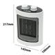 Velamp  PR152 Generatore di aria calda PTC 1500W. Bianco
