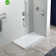 Azzurra - Cube 90X70 Bianco Piatto Doccia Cube Rettangolare 70x90xh4cm