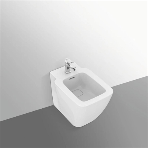 Ideal Standard STRADA II T296901 bidet a terra filo parete con fissaggi nascosti, colore bianco
