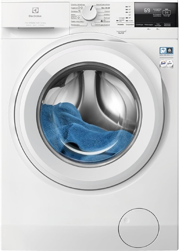Electrolux EW7W285W Lavasciuga SteamCare 700, 8kg, 1400 giri/min, Tecnologia DualCare, Vapore Refresh, CareDrum