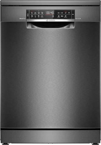 Bosch SMS6ECC12E Serie 6, Lavastoviglie da libera installazione, Home Connect, Extra Clean zone: lavaggio intenso per lo sporco più ostinato, Assistente al lavaggio