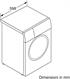 Bosch WAN24009II Serie 4 Lavatrice a carica frontale, 9 kg, 1200 giri, Classe energetica A, motore inverter con 10 anni di garanzia, riduce le pieghe e facilita la stiratura