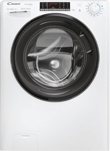 Candy CSOW 4856TWMB6-S Lavasciuga Libera installazione Caricamento frontale Bianco D